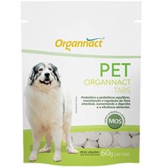SUPLEMENTO VITAMÍNICO ORGANNACT PET TABS - 60G