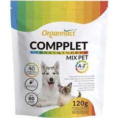 SUPLEMENTO VITAMÍNICO COMPPLET MIX PET A-Z TABS - 120G