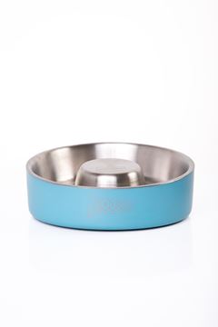 COMEDOURO LENTO POWER THERMO 690ML- AZUL