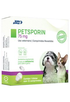 PETSPORIN 75 MG 10 X 12 CP. HOSP.
