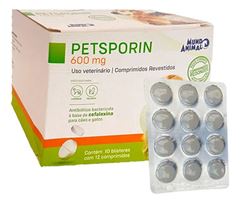 PETSPORIN 600 MG 10 X 12 CP. HOSP.