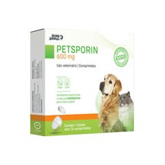 PETSPORIN 600 MG 12 CP