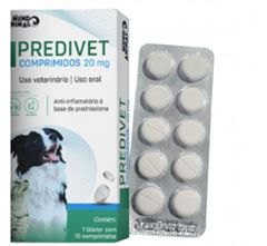 PREDIVET 20 MG 10 X 10 CP. HOSP.