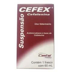 CEFEX SUSPENSAO 50 MG/ML- FR 60 ML