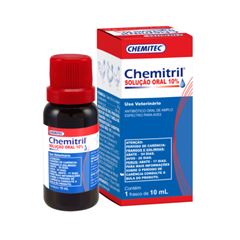 CHEMITRIL SOLUÇÃO ORAL 10% - 10ML