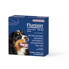 FLUNIXIN COMPRIMIDOS 20MG - 1 BLISTER COM 10 COMPRIMIDOS CADA