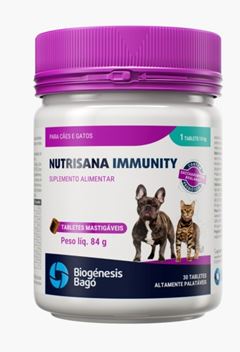 NUTRISANA IMMUNITY - TABLETES MASTIGÁVEIS