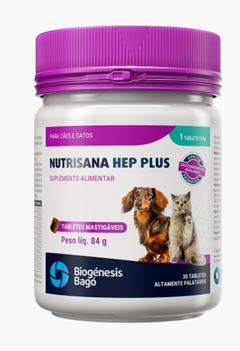 NUTRISANA HEP PLUS - TABLETES MASTIGÁVEIS